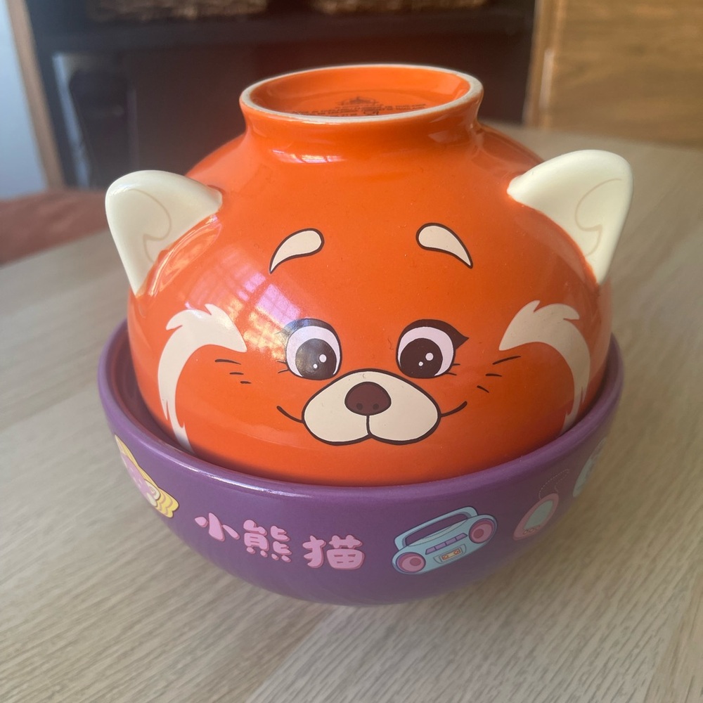 Turning Red Disney Ramen Bowl 🍜
